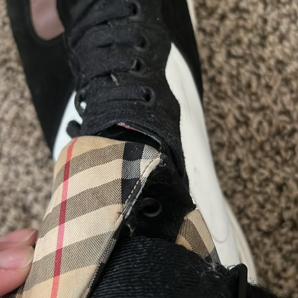 Burberry Men’s Sneakers Shoes Size 46 12 - Picture 8 of 9